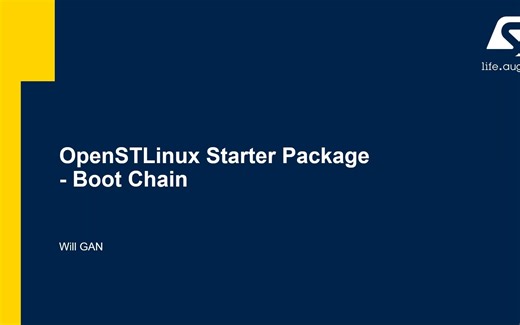 13-STM32MP1产品线上课程：OpenSTLinux Starter Package-Boot Chain