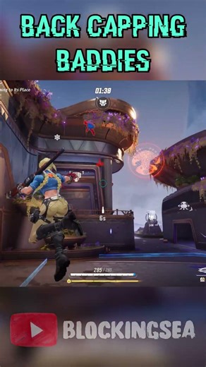 I love when they try to back cap #marvelrivals #rivals #marvel #gaming #shorts #elsabloodstone