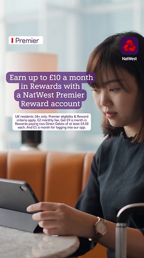 6.9K views | Get up to £10 back every month, to claim as money, vouchers or donate, just by doing the things you usually do like paying monthly Direct Debits and logging into your app. | NatWest | Facebook