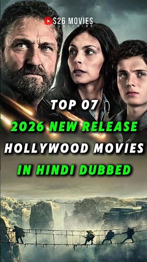 Top 7 New Release Hindi Dubbed Hollywood Movies 💀| Top 2026 Hollywood Movies | S26 Movies