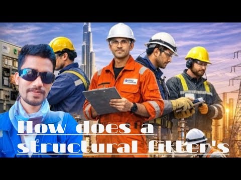 स्ट्रक्चर फिटर का काम कैसे होता है।।How does a structural fitter's job work?