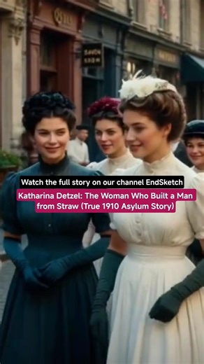 Katharina Detzel: The Woman Who Built a Man from Straw (True 1910 Asylum Story)
