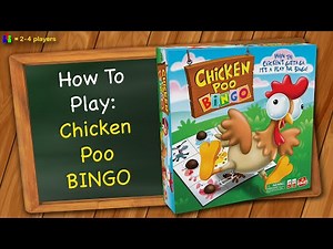 How to play Chicken Poo Bingo