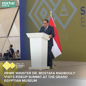 @StartupSceneME LIVE from the Capital Stage at RiseUp Summit [Egypt] 2024 On the final day of the RiseUp Summit at the Grand Egyptian Museum, the Capital stage played host to Prime Minister Dr. Mostafa Madbouly, who stressed the government’s commitment to supporting the startup ecosystem - and the private sector in general - in its vital role supporting the Egyptian economy. The Prime Minister spoke on the strengths of the growing startup ecosystem in Egypt, particularly its ability to attract g