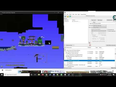 Terraria Cheat Engine 1.4.3.6+ Map teleportation & Cursor teleportation
