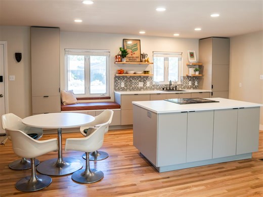 Our kitchen remodel cost $10,000. We stand by 3 controversial design choices we made to save money and open up the space.
