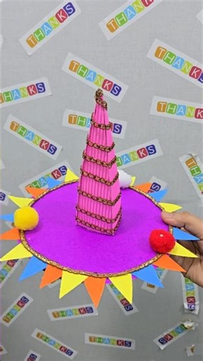 How to make paper craft short video #shortvideo #craft #art #tutorial #shorts #tranding #lik#diy