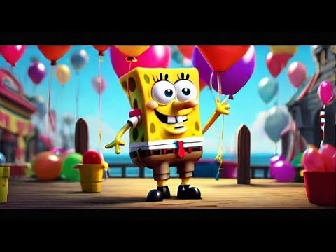 SpongeBob at the Amusement Park