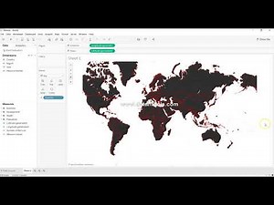 💡 Tableau Tutorial 128 - How to Create World Outline Maps in Tableau