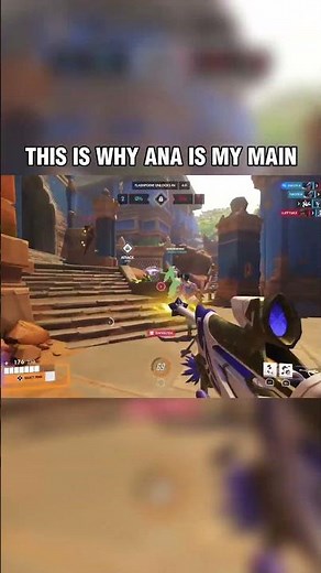 This Is Why Ana Is My Main In Overwatch #gaming #overwatch2