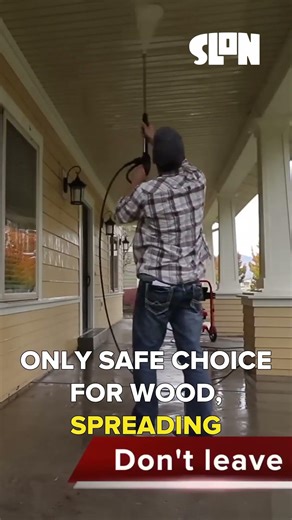 Safe Pressure Washer Nozzle for Wood Decks & Fences