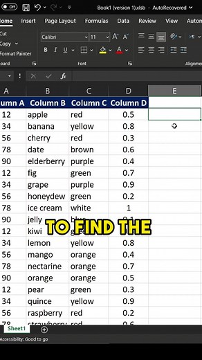 How to Find and Count Unique Values in Excel with One Simple Formula Learn how to use the UNIQUE function in Excel to find and count the unique values in a column of data. This video will show you how to type the formula, select the data range and see the results. #Excel #UNIQUE #Data #Formula #Tutorial #Tips #Function #Analysis #Video #Learn