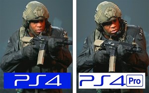 【MW】《使命召唤：现代战争》A测版 PS4 vs PS4 Pro 游戏画面对比+帧率测试对比 1080P 60帧视频