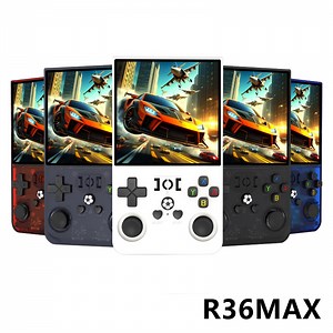 [Hot Item] R36 Max 4 Inch IPS Screen Handheld Game Console Portable Retro Gameing Player