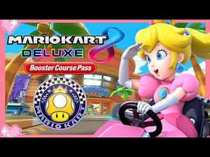 💗 Mario Kart 8 Deluxe Booster Course Pass DLC ( Golden Dash Cup) Peach Gameplay 💗