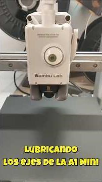 Learn how to lubricate the axles of your Bambú Lab A1 Mini #bambulaba1mini #bambulab