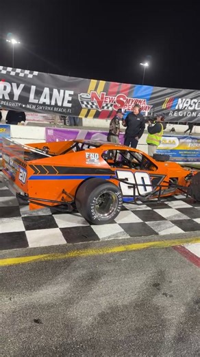 Paulie Hartwig III make our way out ￼wins tonight’s Tour Mod 60 at New Smyrna Speedway. | Sunshine State Racing