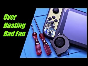 Easy Nintendo Switch fan replacement and overheating fix.