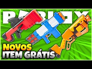 NOVO ITEM GRATIS EVENTO NERF CHEGANDO NO ROBLOX [ NERF STRIKE ]