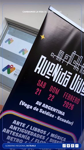 Gobierno Regional de Ñuble on Instagram: "🥳¡𝗤𝘂𝗲𝗱𝗮 𝗽𝗼𝗰𝗼 𝗽𝗮𝗿𝗮 𝗱𝗶𝘀𝗳𝗿𝘂𝘁𝗮𝗿 𝗱𝗲 𝗔𝘃𝗲𝗻𝗶𝗱𝗮 𝗩𝗶𝘃𝗮! El próximo 21 y 22 de febrero los invitamos a la Avenida Argentina #Chillán para disfrutar de @avenidaviva, un panorama familiar gratuito impulsado por el @gorenuble y la Sociedad de Empleados de Comercio de Chillán, en coordinación con los locatarios, para recuperar este icónico barrio de Chillán. Música, desfile de modas, feria de emprendedores, gastronomía y más, desde la