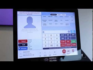 NRS POS (Point of Sale) System Display Overview