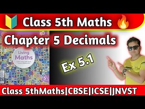 Class 5 Maths Chapter 5 Decimals Exercise 5.1|Class 5th Maths Ratna Sagar|hpsgurugram|Naresh Sir
