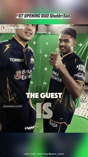 Shubman Gill and Sai Sudarshan friendship 🫂❤️ #shubmangill #saisudarshan #gujrattitans #ipl2026