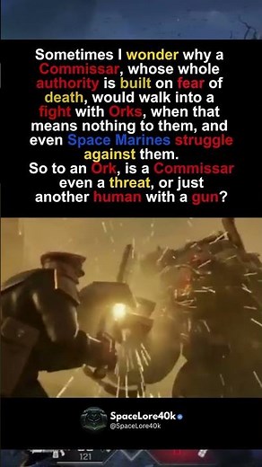 Commissars vs Orks, Who Actually Has Control? 💀 #shorts #gaming #viral #ps5 #warhammer40k #orks