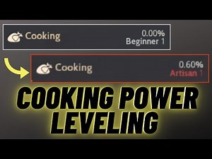 [BDO] Cooking POWER Leveling | Beginner to Artisan