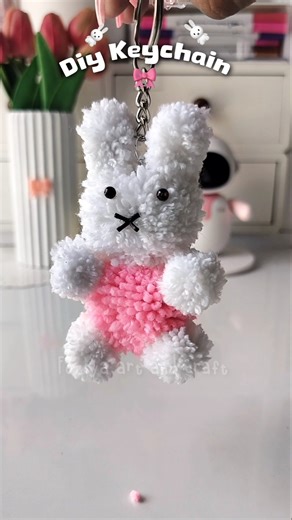 Diy Cute keychain 🎀💖