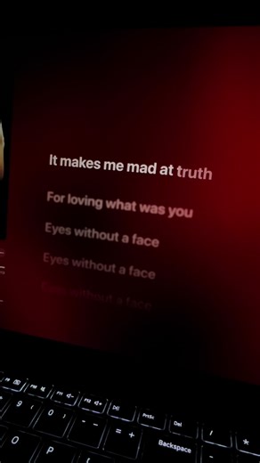 Eyes Without a Face - Billy Idol Lyrics Analysis