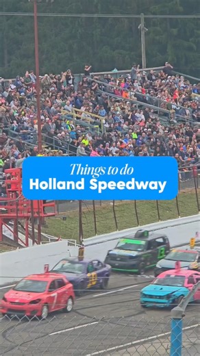 🤯 NASCAR is closer to Buffalo than you think… @hollandspeedway is bringing the speed with exciting races, cold beers 🍻 and their amazing Crash A Rama event 🤩 Comment SPEEDWAY to see their schedule while it’s here this summer! . . . . . #hollandspeedway #stepoutbuffalo #buffalony #buffalo #wny #westernnewyork #thingstodo #exciting #summer #sponsor | Step Out Buffalo