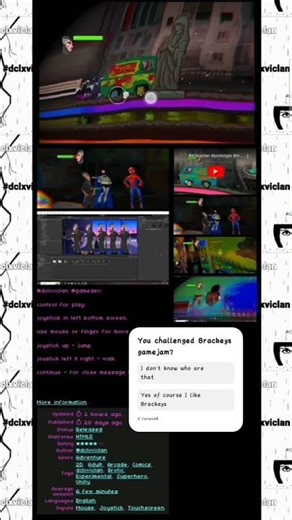 Made-With-Unity far away ago years remember ‪@Brackeys‬ gamejam on ‪@itchiogames‬ that be fun