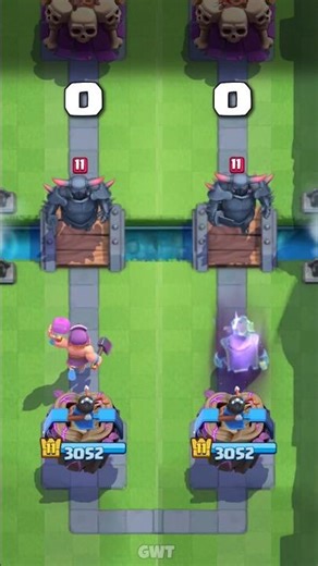 Evo Lumberjack vs Evo Royal Ghost🪓👻 #clashroyale