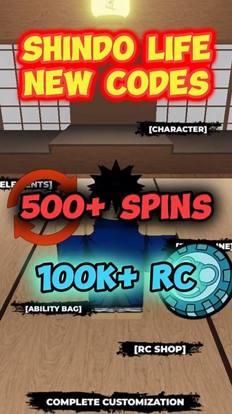 New Codes (Spins & Rellcoins)|Shindo Life 2 #shindolife #roblox #gaming #rellgames