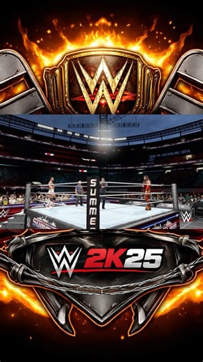 CM PUNK Vs CHRIS ANOA’I UNDISPUTED WWE CHAMPION AT SUMMERSLAM #wwe #wwe2k25 #wrestling