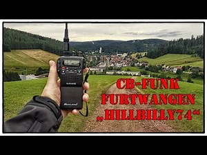 Erster CB-Funk Test mit dem Midland Alan 42 DS Funkgerät über Furtwangen / Schwarzwald (Funk-Vlog-2)