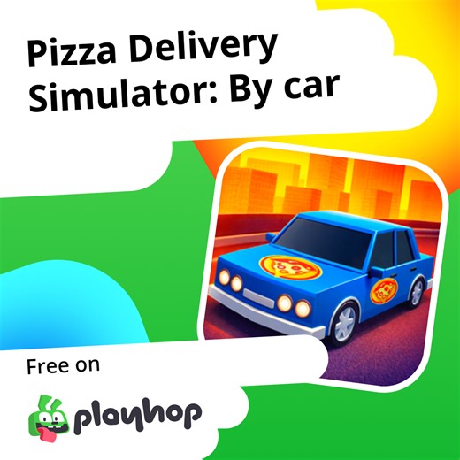 Pizza Delivery Simulator: By car: Play Online For Free On Playhop