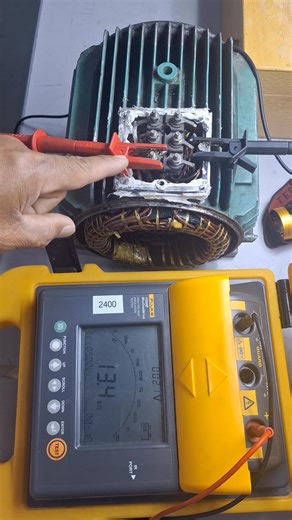 94K views · 986 reactions | 5.5 KW Motor..Good ang Winding sa Tester pero bagsak sa (IR) Insulation Tester #buhayelectrian #BuhayOFW #motor #insulation #test Part 10 | Vic Cariaga Ibarra Jr | Facebook