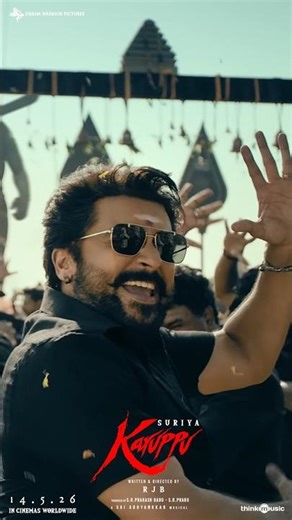 #Karuppu திருவிழா 🖤 God-mode celebration loading in மதுரை tomorrow 🥁🔥#KaruppuAudioLaunch #Suriya