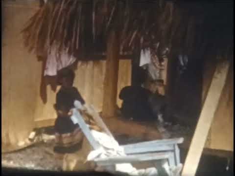 1958 Sea Shell City in Gaylord Michigan #Ojibwe or Ottawa are in the footage 8mm Home Movie Video