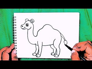 How To Draw A Camel For Kids /Easy Camel Drawing Step By Step
