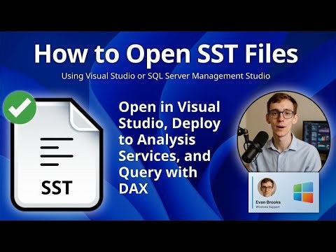 SST File Extension: SQL Server Analysis Services Tabular Model Guide
