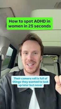 How to spot ADHD in women 💚 #adhd