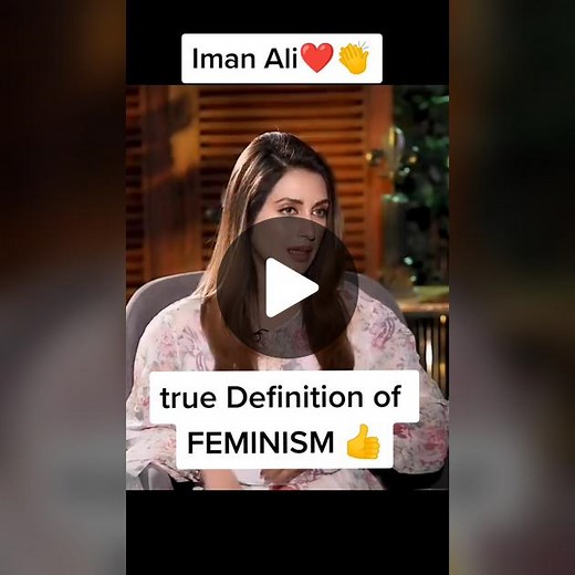 Understanding the True Definition of Feminism | Iman Ali ❤️👏