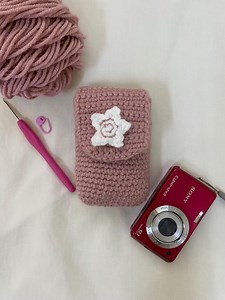 Crochet Camera Case, Handmade Digital Camera Pouch, Small Gadget Cover, Soft Yarn Case, Gift for Her, Digital Camera Cover, Crochet Camera - Etsy Canada