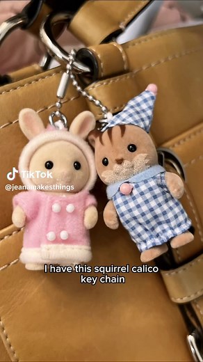 Calico Critters Squirrel Ceramic Cookie Jar Creation