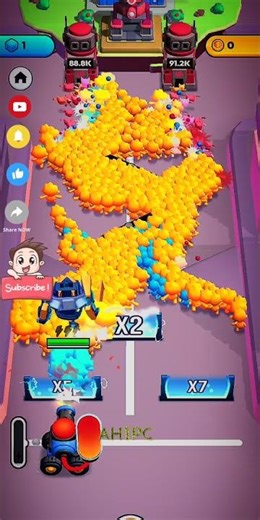 mob control android gameplay 23, October 2025 #shorts