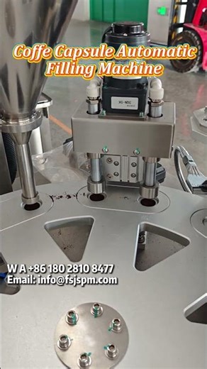 Coffee Capsule Automatic Filling Machine