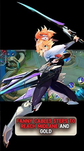 Fanny Tricks To Midlane And Sidelanes 🤯 #mobilelegends #mlbb